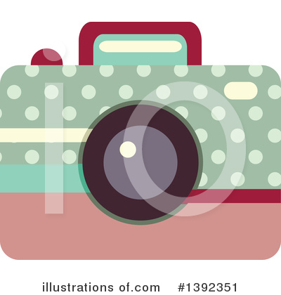 Royalty-Free (RF) Camera Clipart Illustration by BNP Design Studio - Stock Sample #1392351
