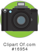 Camera Clipart #16954 by Maria Bell