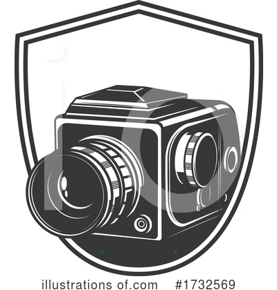 Royalty-Free (RF) Camera Clipart Illustration by Vector Tradition SM - Stock Sample #1732569