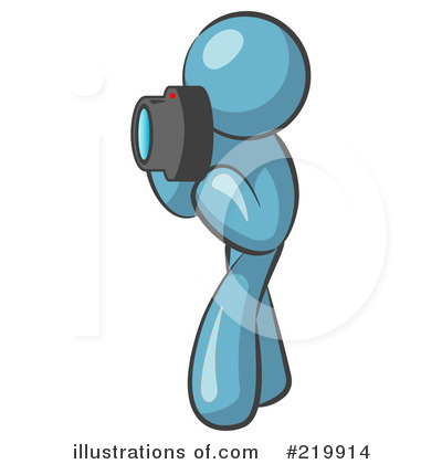 Royalty-Free (RF) Camera Clipart Illustration by Leo Blanchette - Stock Sample #219914