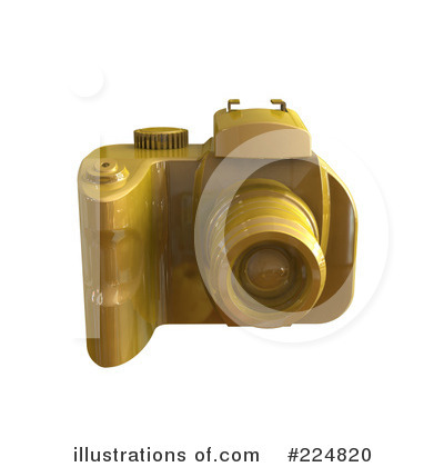 Royalty-Free (RF) Camera Clipart Illustration by patrimonio - Stock Sample #224820