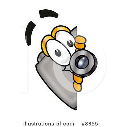 Royalty-Free (RF) Camera Clipart Illustration by Mascot Junction - Stock Sample #8855