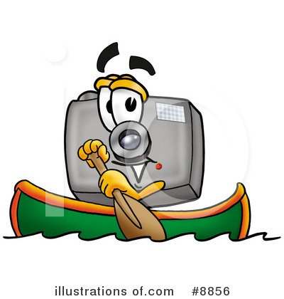 Royalty-Free (RF) Camera Clipart Illustration by Mascot Junction - Stock Sample #8856