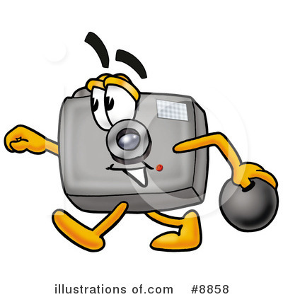 Royalty-Free (RF) Camera Clipart Illustration by Mascot Junction - Stock Sample #8858