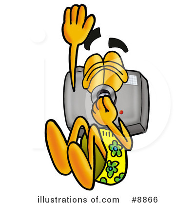 Royalty-Free (RF) Camera Clipart Illustration by Mascot Junction - Stock Sample #8866
