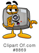 Camera Clipart #8869 by Mascot Junction