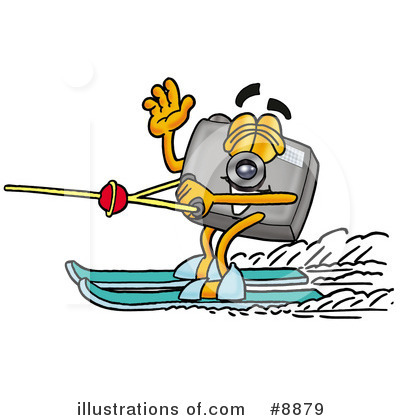 Royalty-Free (RF) Camera Clipart Illustration by Mascot Junction - Stock Sample #8879