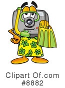 Camera Clipart #8882 by Mascot Junction