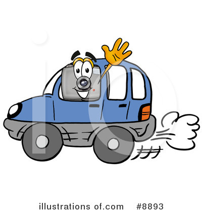 Royalty-Free (RF) Camera Clipart Illustration by Mascot Junction - Stock Sample #8893