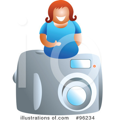 Royalty-Free (RF) Camera Clipart Illustration by Prawny - Stock Sample #96234