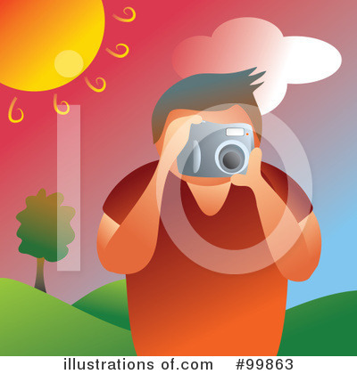 Royalty-Free (RF) Camera Clipart Illustration by Prawny - Stock Sample #99863