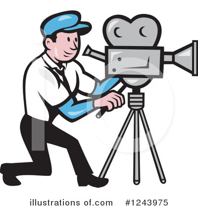 Movie Director Clipart #1243975 by patrimonio