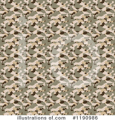 Royalty-Free (RF) Camouflage Clipart Illustration by Arena Creative - Stock Sample #1190986