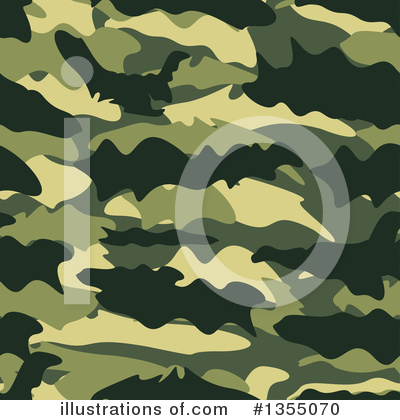 Royalty-Free (RF) Camouflage Clipart Illustration by vectorace - Stock Sample #1355070