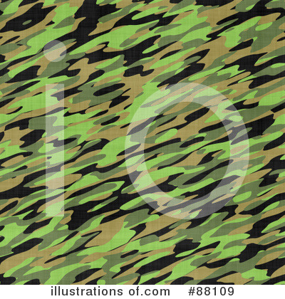 Royalty-Free (RF) Camouflage Clipart Illustration by Arena Creative - Stock Sample #88109