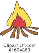 Campfire Clipart #1604863 by BNP Design Studio