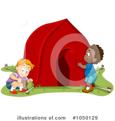 Royalty-Free (RF) Camping Clipart Illustration by BNP Design Studio - Stock Sample #1050129