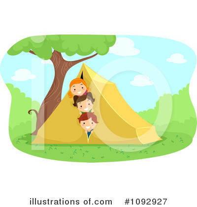 Royalty-Free (RF) Camping Clipart Illustration by BNP Design Studio - Stock Sample #1092927