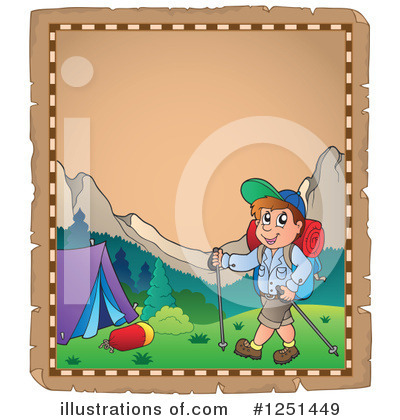 Hiker Clipart #1251449 by visekart