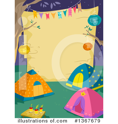 Royalty-Free (RF) Camping Clipart Illustration by BNP Design Studio - Stock Sample #1367679