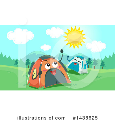 Royalty-Free (RF) Camping Clipart Illustration by BNP Design Studio - Stock Sample #1438625