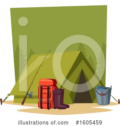 Royalty-Free (RF) Camping Clipart Illustration by Vector Tradition SM - Stock Sample #1605459