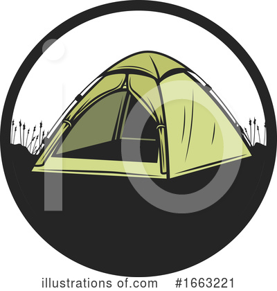 Tent Clipart #1663221 by Vector Tradition SM