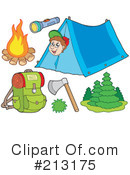 Camping Clipart #213175 by visekart