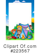 Camping Clipart #223567 by visekart