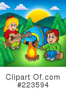 Camping Clipart #223594 by visekart