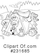 Camping Clipart #231685 by visekart