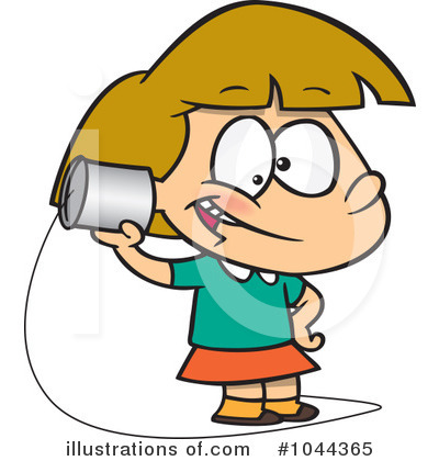 Can Phones Clipart #1044365 by toonaday