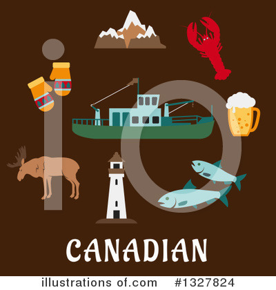 Royalty-Free (RF) Canada Clipart Illustration by Vector Tradition SM - Stock Sample #1327824