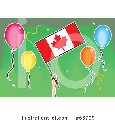 Royalty-Free (RF) Canada Clipart Illustration by Prawny - Stock Sample #66709