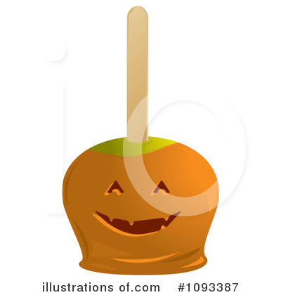 Royalty-Free (RF) Candied Apple Clipart Illustration by Randomway - Stock Sample #1093387