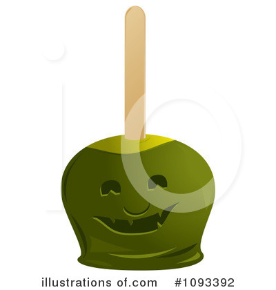 Candied Apple Clipart #1093392 by Randomway