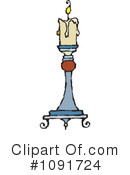 Candle Clipart #1091724 by Steve Klinkel