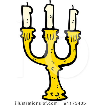 Royalty-Free (RF) Candle Clipart Illustration by lineartestpilot - Stock Sample #1173405