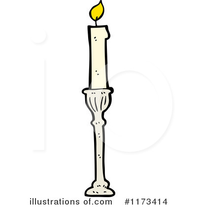 Royalty-Free (RF) Candle Clipart Illustration by lineartestpilot - Stock Sample #1173414