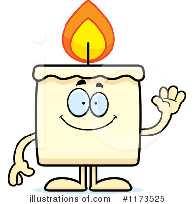 Royalty-Free (RF) Candle Clipart Illustration by Cory Thoman - Stock Sample #1173525