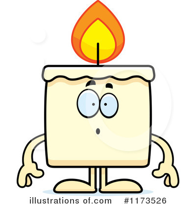 Royalty-Free (RF) Candle Clipart Illustration by Cory Thoman - Stock Sample #1173526