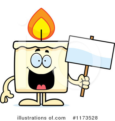 Royalty-Free (RF) Candle Clipart Illustration by Cory Thoman - Stock Sample #1173528