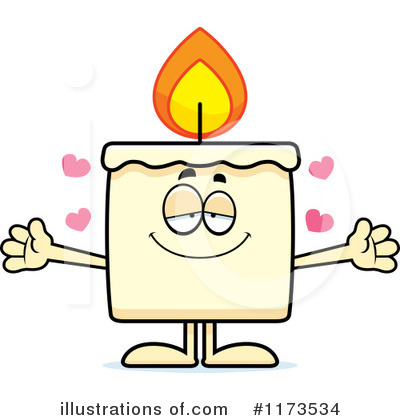 Royalty-Free (RF) Candle Clipart Illustration by Cory Thoman - Stock Sample #1173534