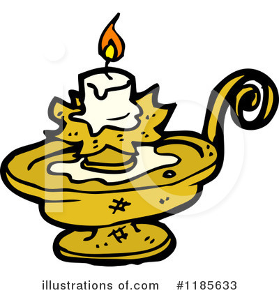 Royalty-Free (RF) Candle Clipart Illustration by lineartestpilot - Stock Sample #1185633