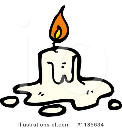Royalty-Free (RF) Candle Clipart Illustration by lineartestpilot - Stock Sample #1185634