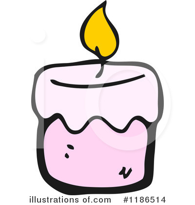 Royalty-Free (RF) Candle Clipart Illustration by lineartestpilot - Stock Sample #1186514