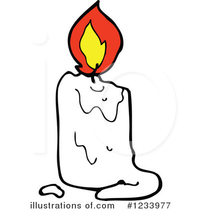 Royalty-Free (RF) Candle Clipart Illustration by lineartestpilot - Stock Sample #1233977