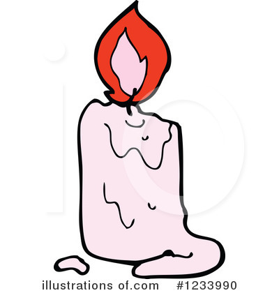 Royalty-Free (RF) Candle Clipart Illustration by lineartestpilot - Stock Sample #1233990