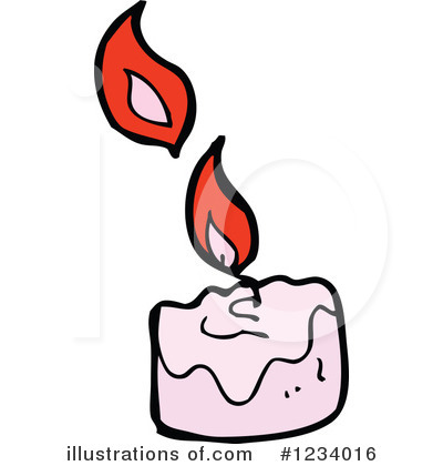 Royalty-Free (RF) Candle Clipart Illustration by lineartestpilot - Stock Sample #1234016