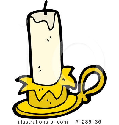 Royalty-Free (RF) Candle Clipart Illustration by lineartestpilot - Stock Sample #1236136